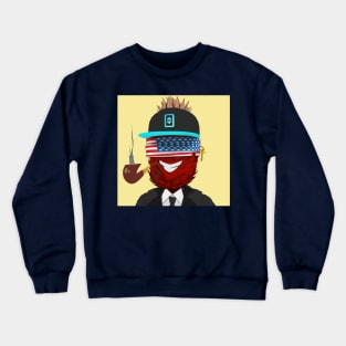 visit: @ThetaDrop on twitter - Pine #2389 Crewneck Sweatshirt